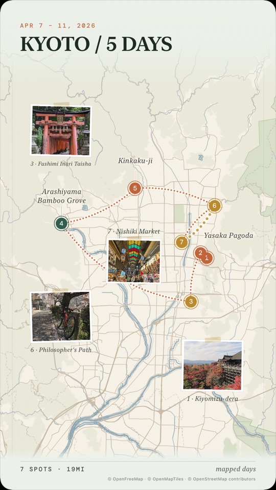 View Travel Journal — Evergreen, Kyoto