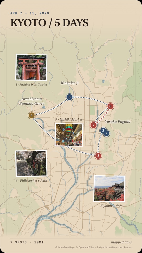 View Travel Journal — Kraft, Kyoto