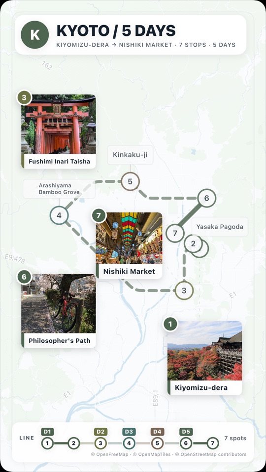 View City Line — Green Line, Kyoto